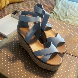 Blue wedges